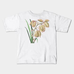 New Mexico State Flower Yucca Kids T-Shirt